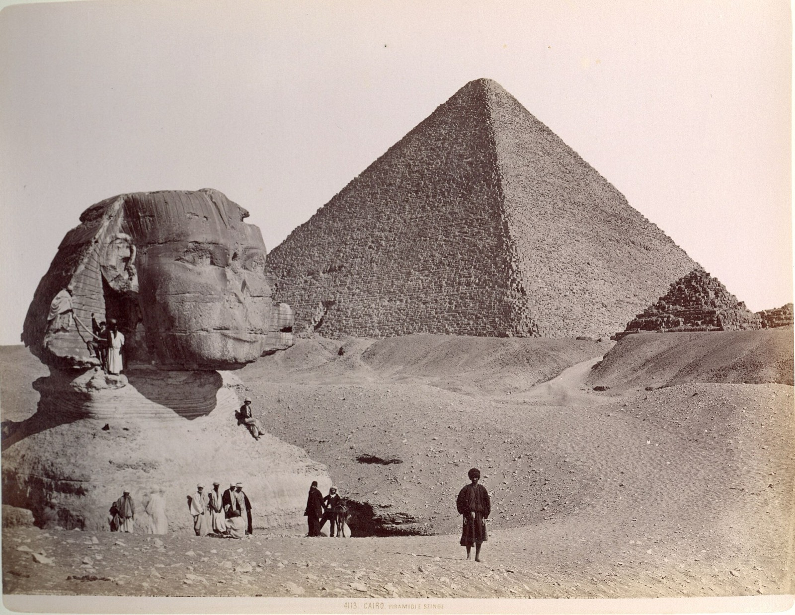 The Sphinx and the valley temple of Khafre