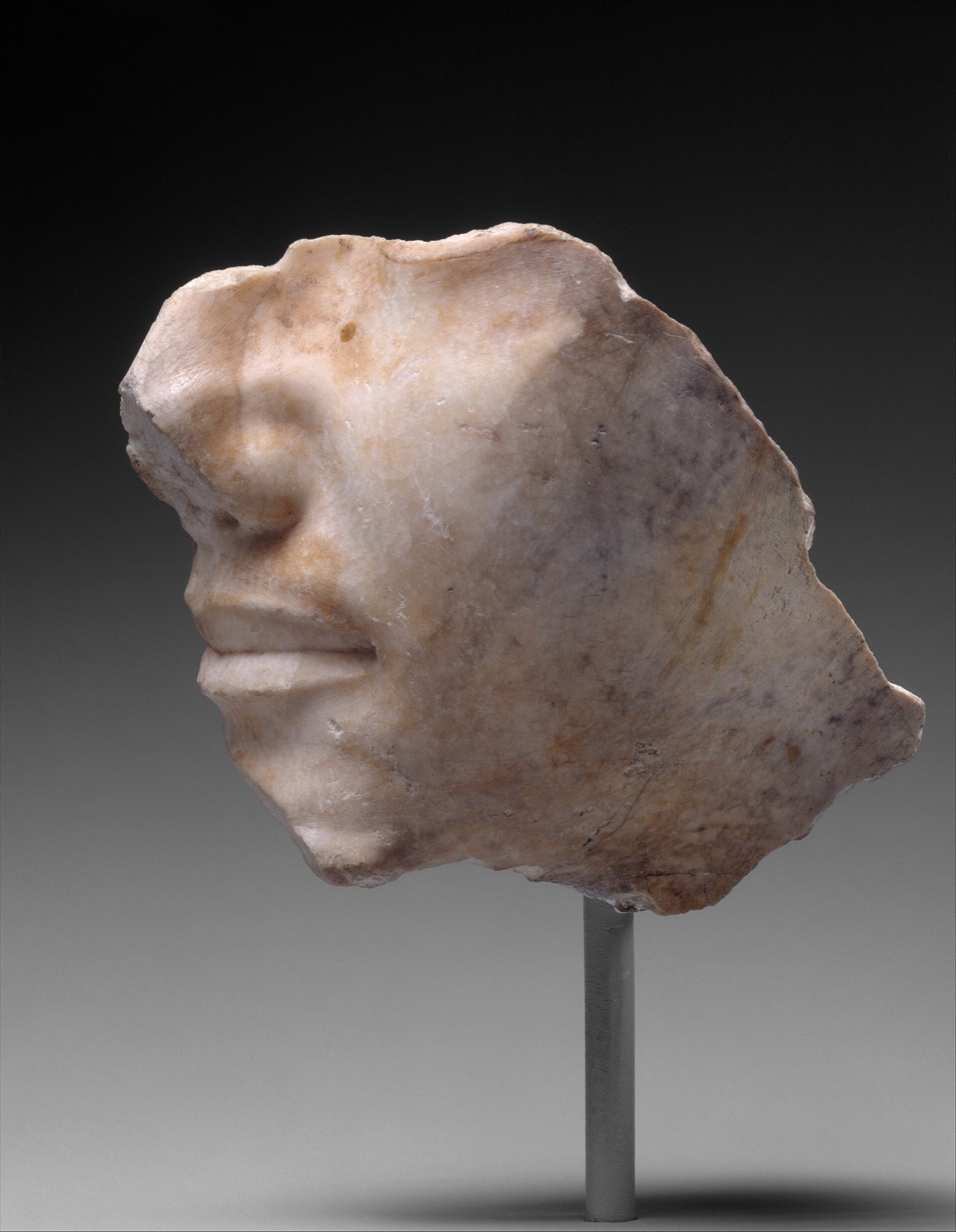 Fragmentary face of King Khafre